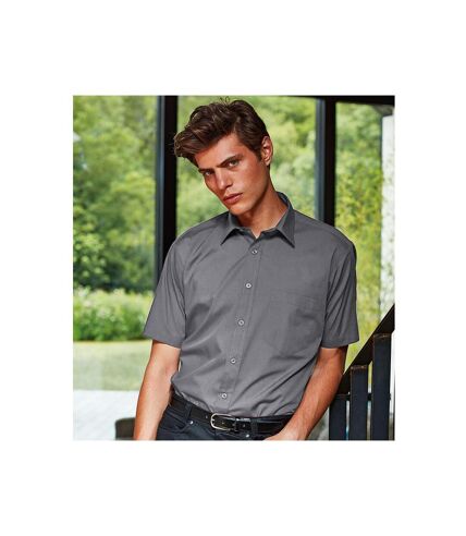 Chemise à manches courtes homme vert citron Premier