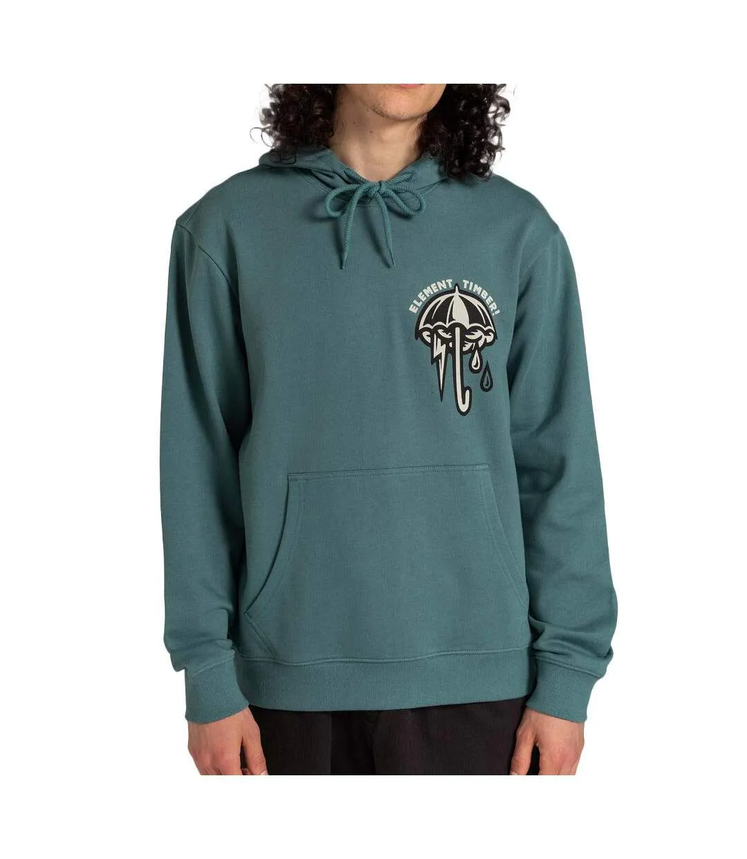 Sweat vert homme element angry clouds-1