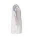 Mens Smock Food & Care Full Apron 5xl White Azure Blue Mascot-3