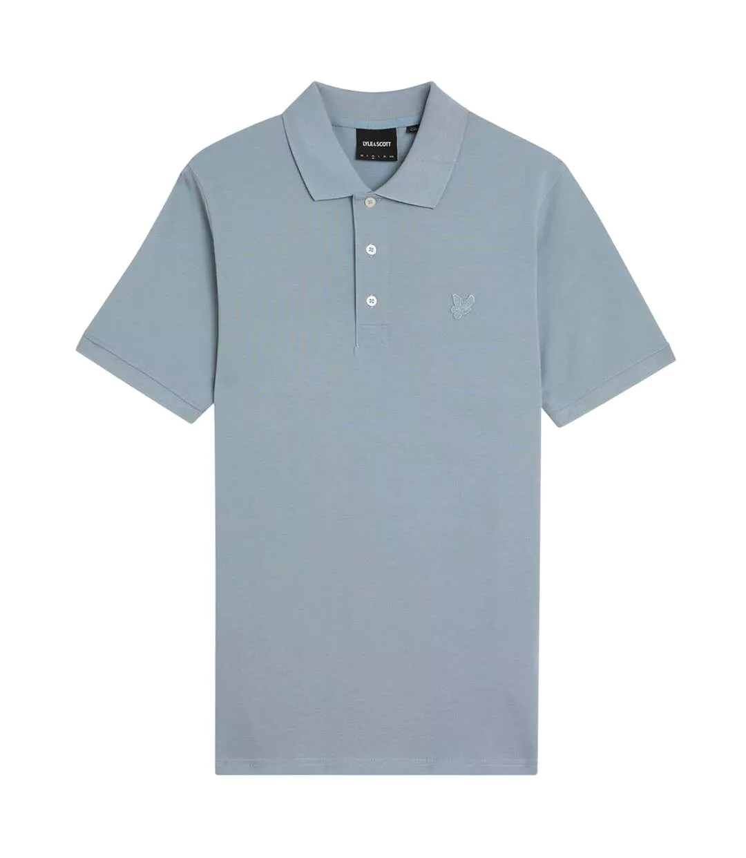 Polo Superfine Homme Bleu Lyle & Scott-2