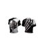 T-shirt Motif/style Griffure Mfc Dark Side Homme Blanc Noir Masters-2