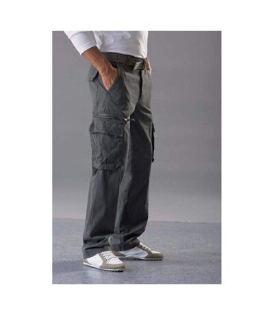 Kariban Spaso Heavy Canvas Workwear Trouser / Pants (Dark Grey) (UTRW740)