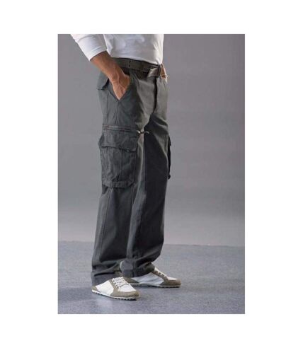 Kariban Spaso Heavy Canvas Workwear Trouser / Pants (Dark Grey)