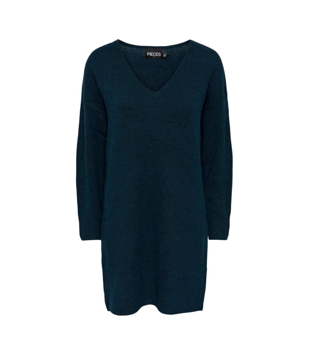 Womens/ladies Knitted Turtle Neck Sweater Dress Reflecting Pond Pieces-2