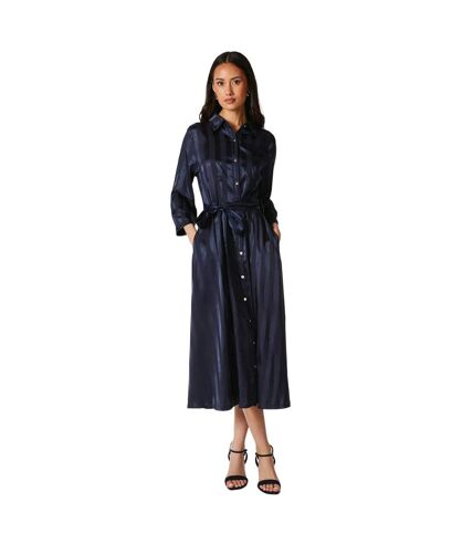 Robe chemisier femme bleu marine Principles