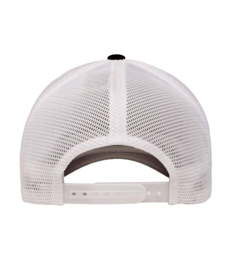 Casquette adulte noir / blanc Flexfit