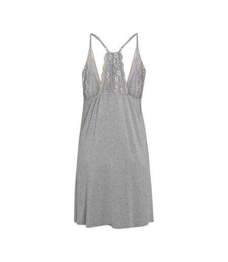 Chemise De Nuit Motif/style Lacets Frida Femme Gris Chiné CCDK Copenhagen