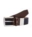 Ceinture marron/marine homme tommy hilfiger denton-1