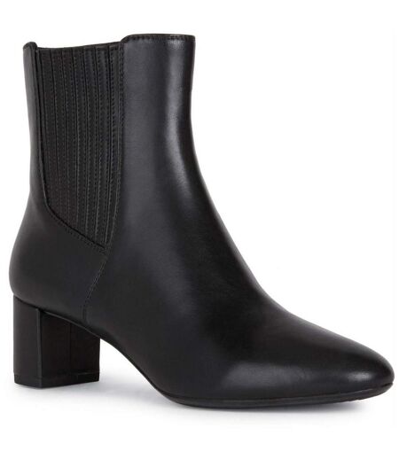 Geox Womens/Ladies Pheby Nappa Leather Ankle Boots (Black) - UTFS9234