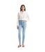 Womens/ladies Mile High Super Skinny Jeans Blue Levis-4