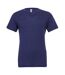 T-shirt à manches courtes et col en V Canvas pour homme (Bleu marine) - UTBC1333