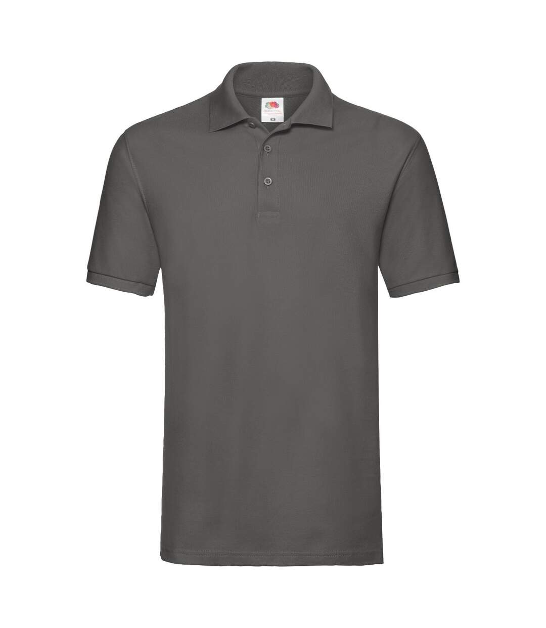 Polo premium homme graphite clair Fruit of the Loom Fruit of the Loom