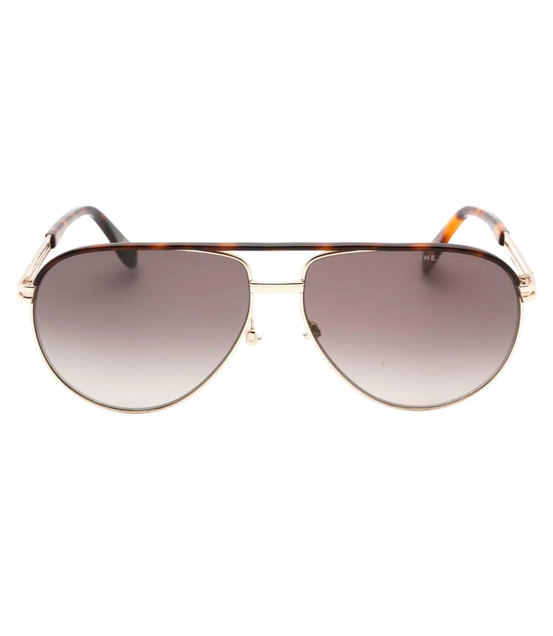 Lunettes De Soleil Motif/style Dégradé Homme Taille Unique Jaune Or Marron Sombre Marc Jacob-1
