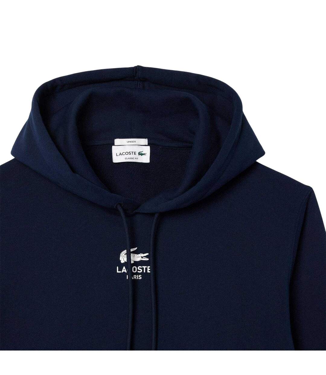 Sweat À Capuche Adulte Bleu Lacoste-4