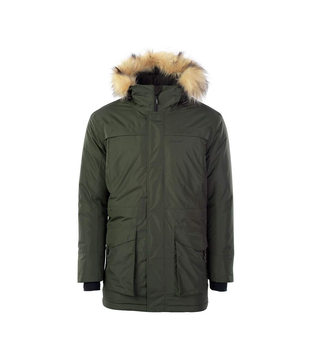 Veste Lasse Homme Encre Noire Jaune Orangé Hi-Tec-1