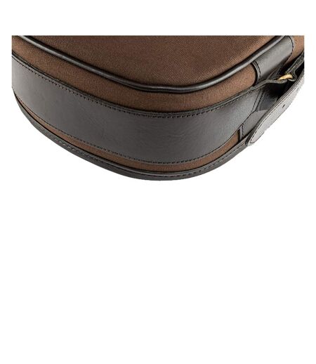 Cotton Canvas Heavy Duty Crossbody Bag One Size Brown Jack Pyke