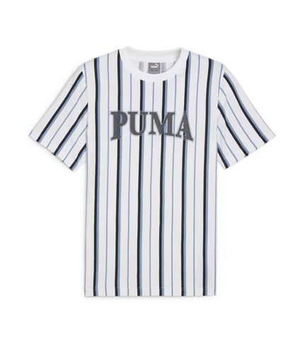 T-shirt Blanc/Bleu/Noir Homme Puma Squad Aop - L