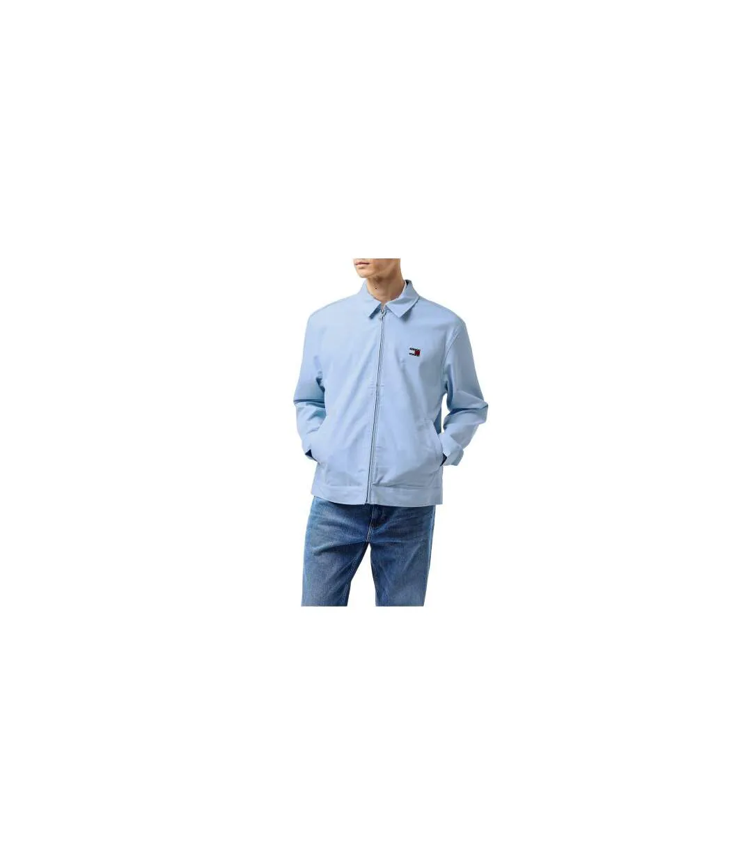 Veste Motif/style Logo Homme Bleu Pâle Tommy Jeans-1
