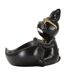Vide-Poche Statuette Chien Dog Ball 20cm Noir-3