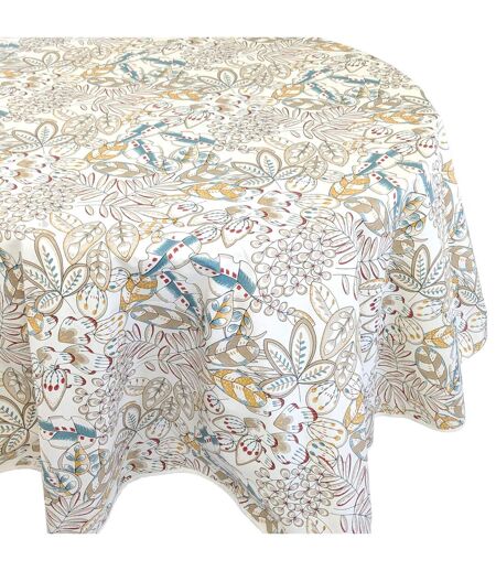 Nappe coton enduite KIM Ovale