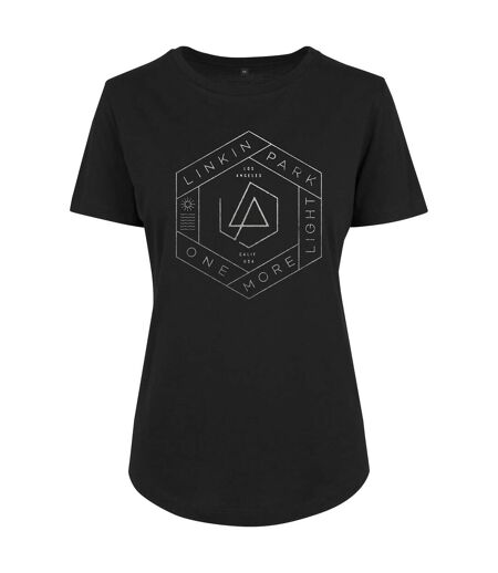 T-shirt One More Light Femme Noir Kaki MerchCode