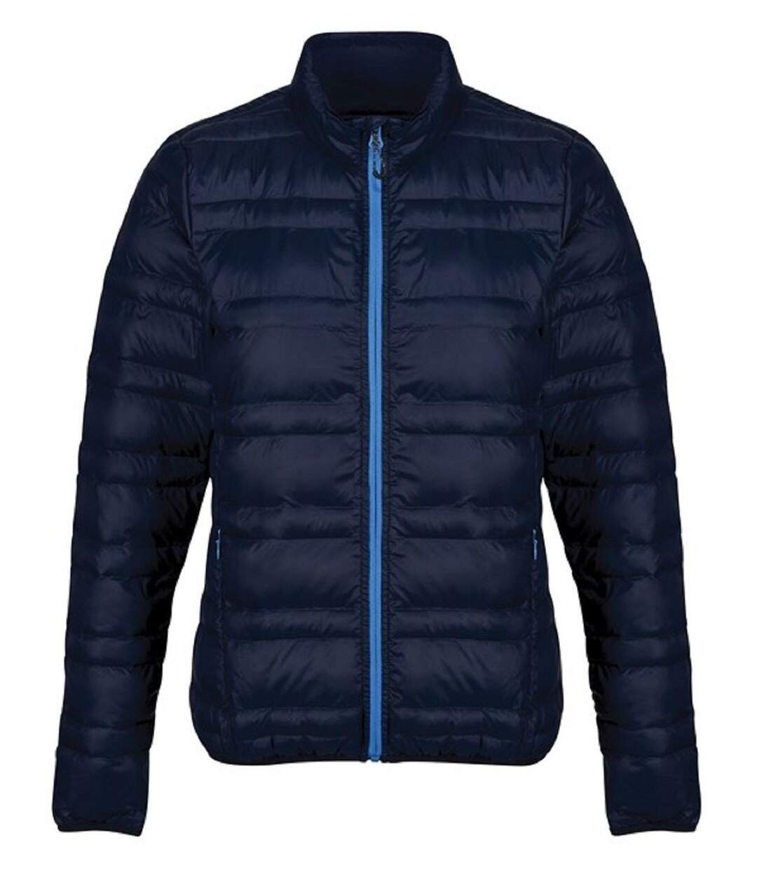 Veste doudoune chaude et légère - Femme - TRA497 - bleu marine-1