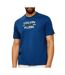 T-Shirt bleu homme royal calvin klein jeans calvinklei-1