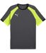 Mens Individualliga Tailored T-shirt Grey Yellow Puma-2