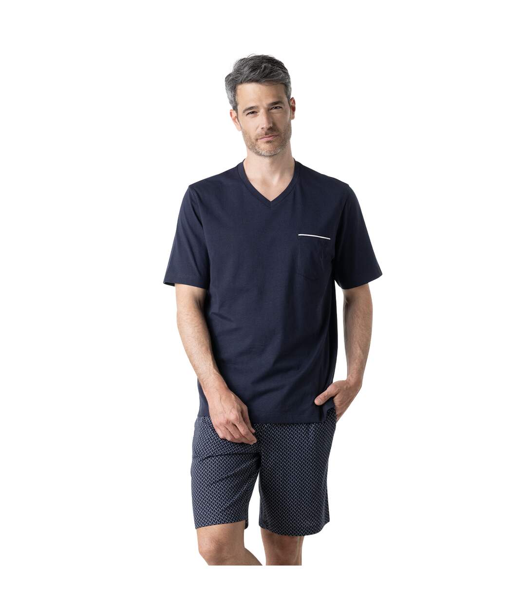 Pyjama court homme Cadeau Eminence - Vendu en boîte cadeau-1
