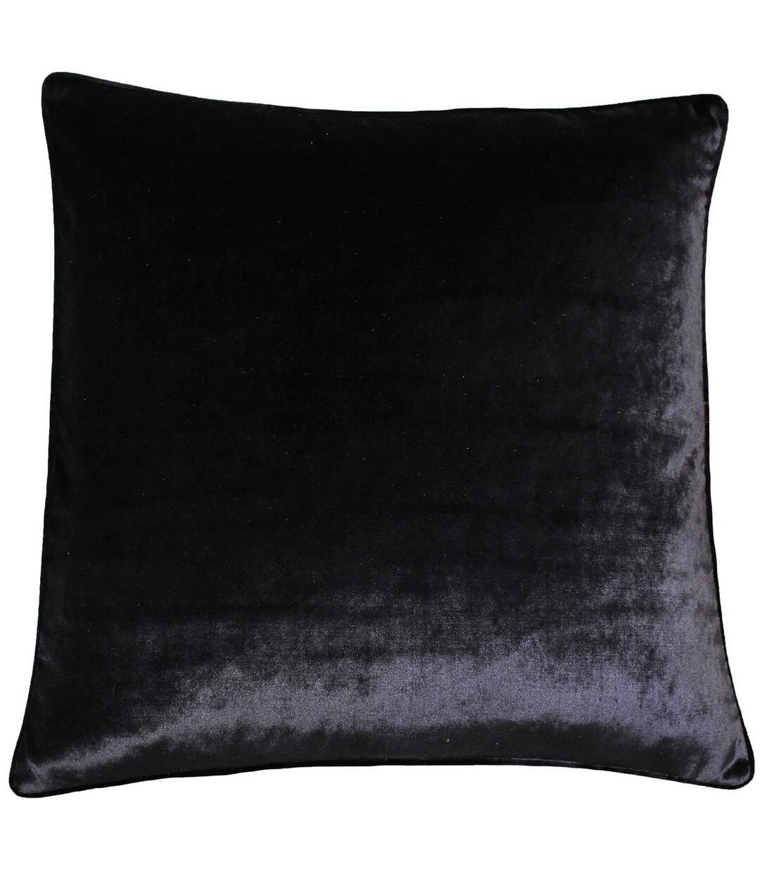 Riva Home Luxe Velvet Cushion Cover (Black) - UTRV1084