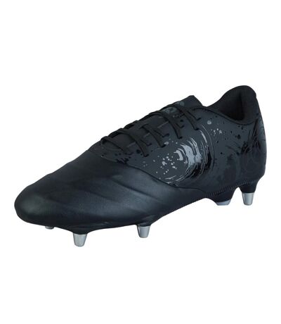 Chaussures de rugby pour terrain mou phoenix genesis team homme noir / argenté Canterbury