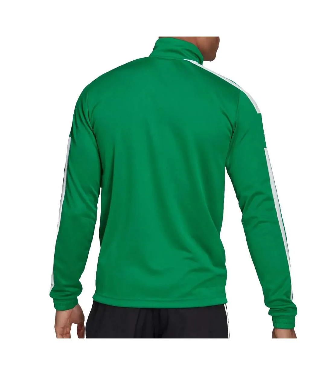 Sweat zippé vert homme adidas sq21-2