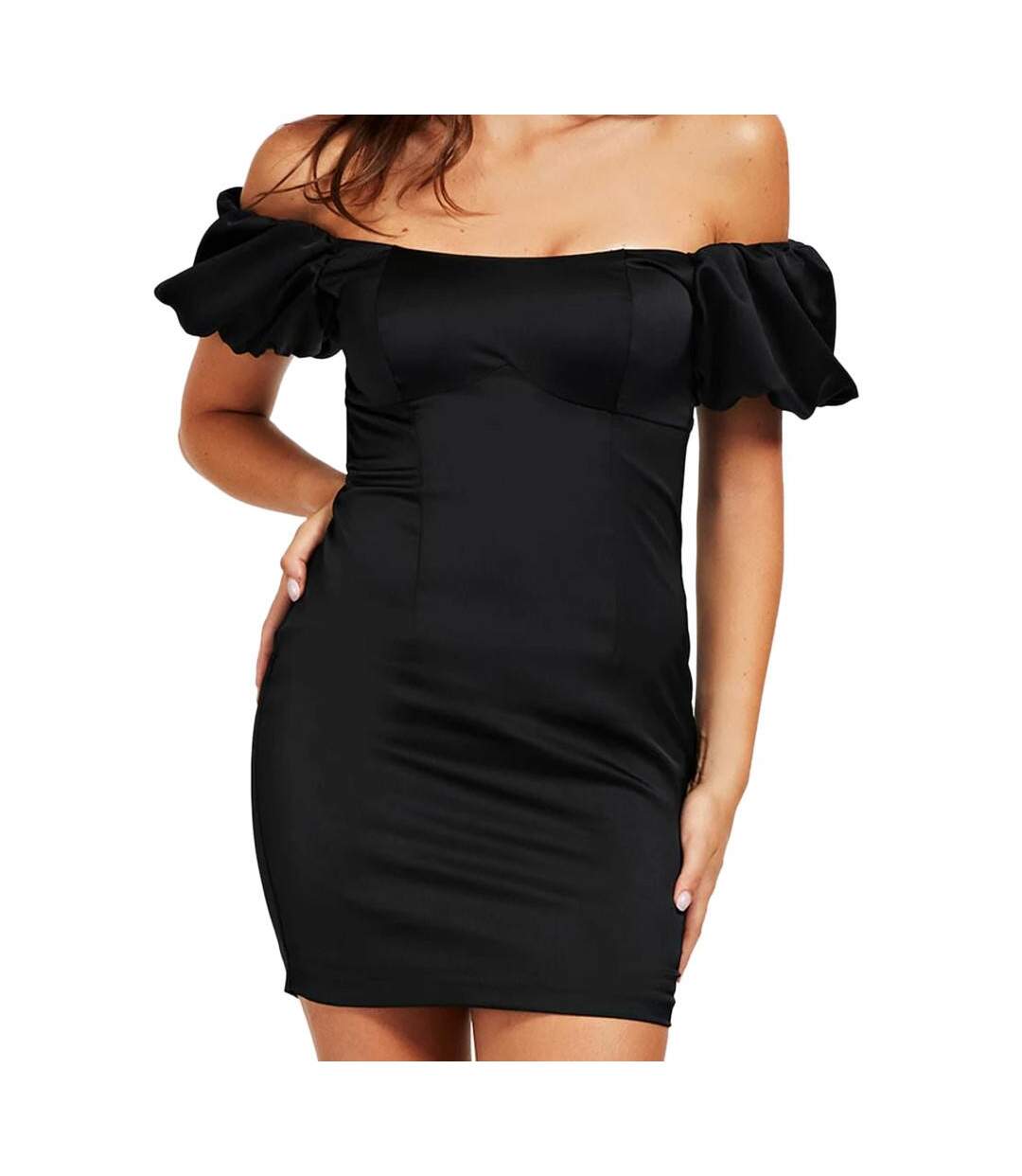 Robe Noir Femme Guess Josephine - L-1