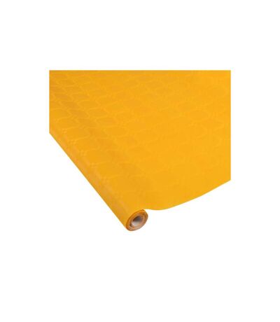 Nappe Papier Damassée 1,18x5m Moutarde