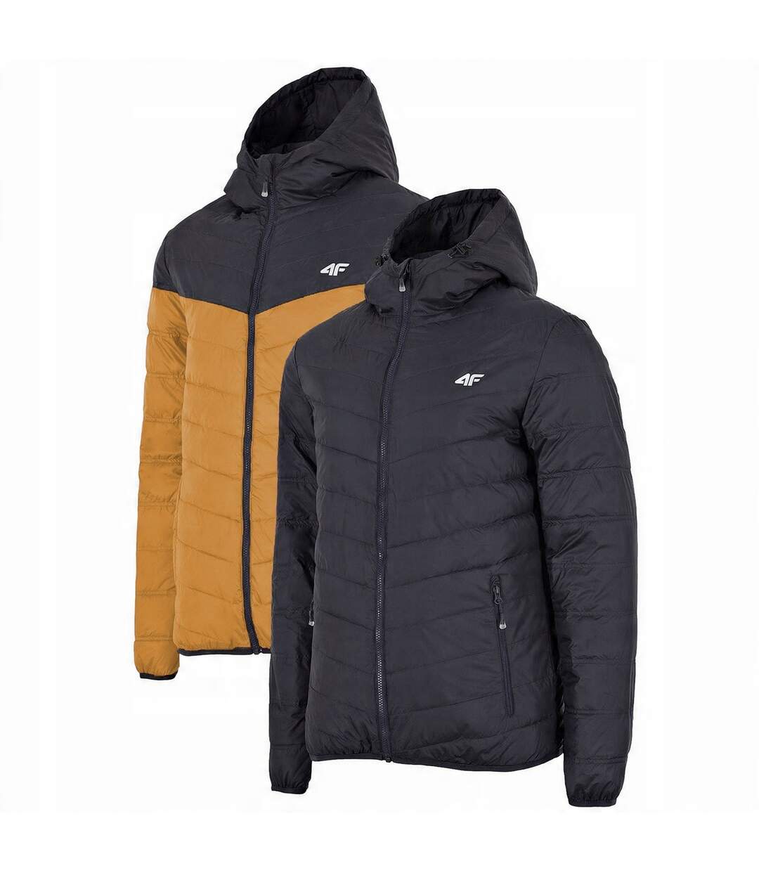 Veste M434 Homme Marron Noir 4F-2