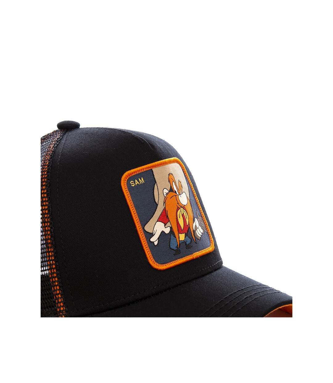 Casquette Capslab trucker Looney Tunes Sam le pirate noir Capslab-3