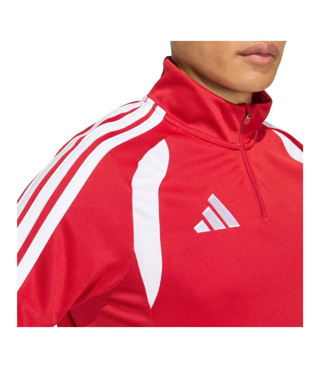 Haut Entraînement Tiro Homme Rouge Adidas-4