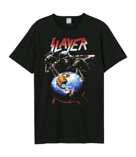 T-shirt Style Slayer World Adulte Noir Amplified