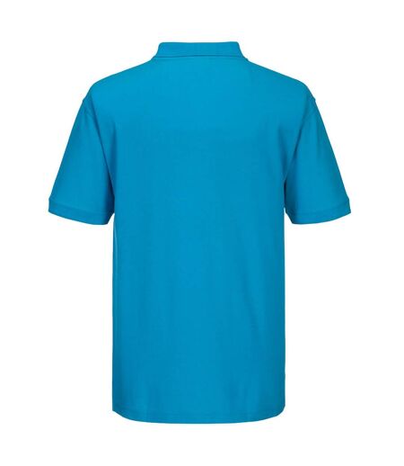 Portwest Mens Naples Polo Shirt (Aqua)