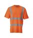 T-shirt De Sécurité Classic Adulte Orange Fluo Mascot-1