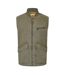 Mens Washed Ribbed Collar Gilet Leaf Green Timberland-2