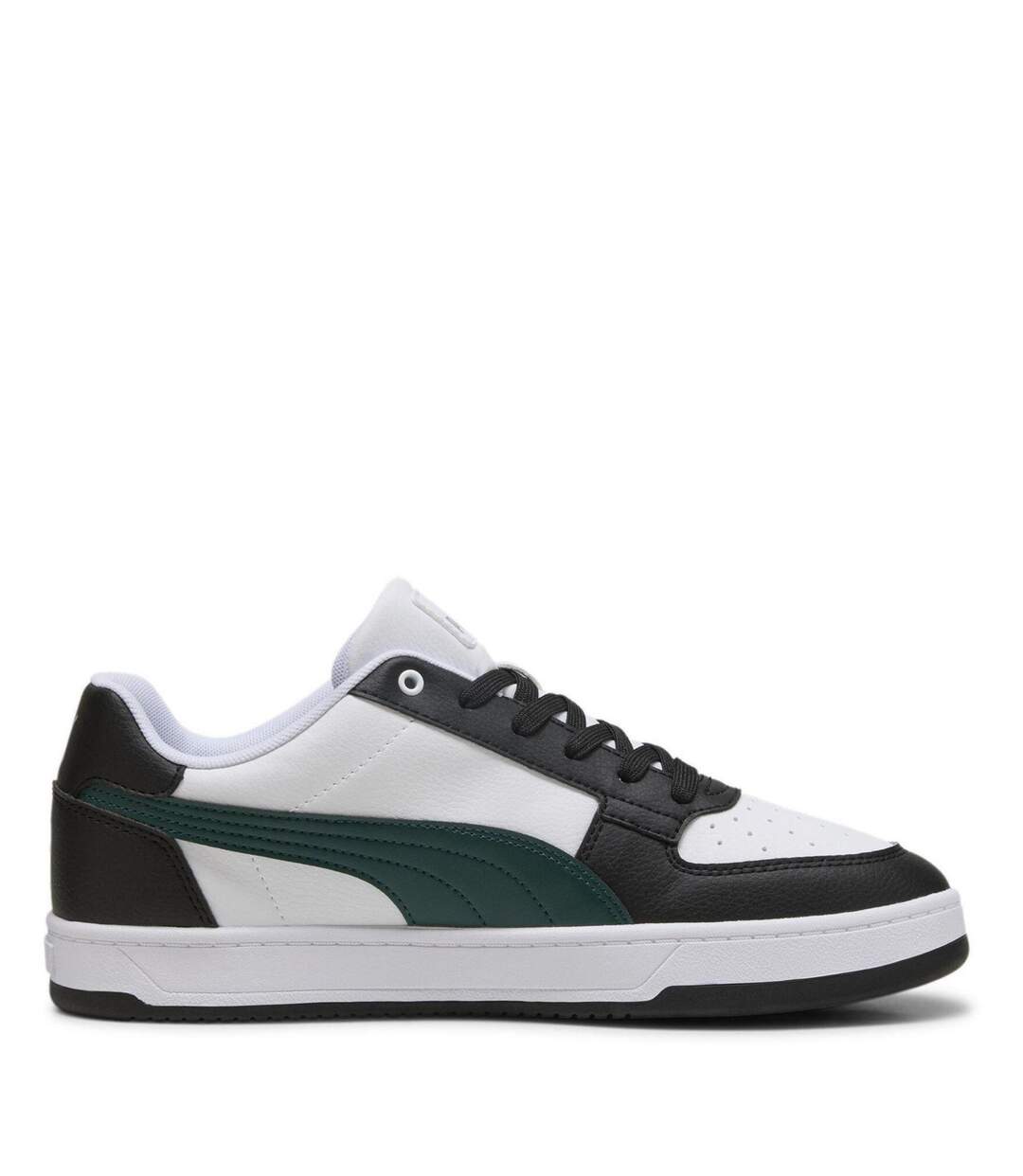 Mens Caven 2.0 Logo Trainers White Green Black Puma-4