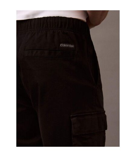 Mens Cargo Shorts Black Calvin Klein