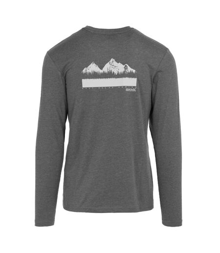 T-shirt maylow homme marl gris foncé Regatta