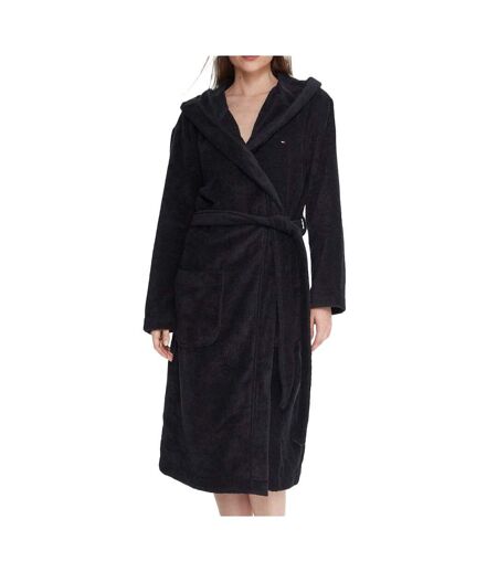 Peignoir marine femme tommy hilfiger towelling