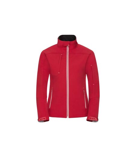 Veste Softshell Femme Rouge Classique Russell