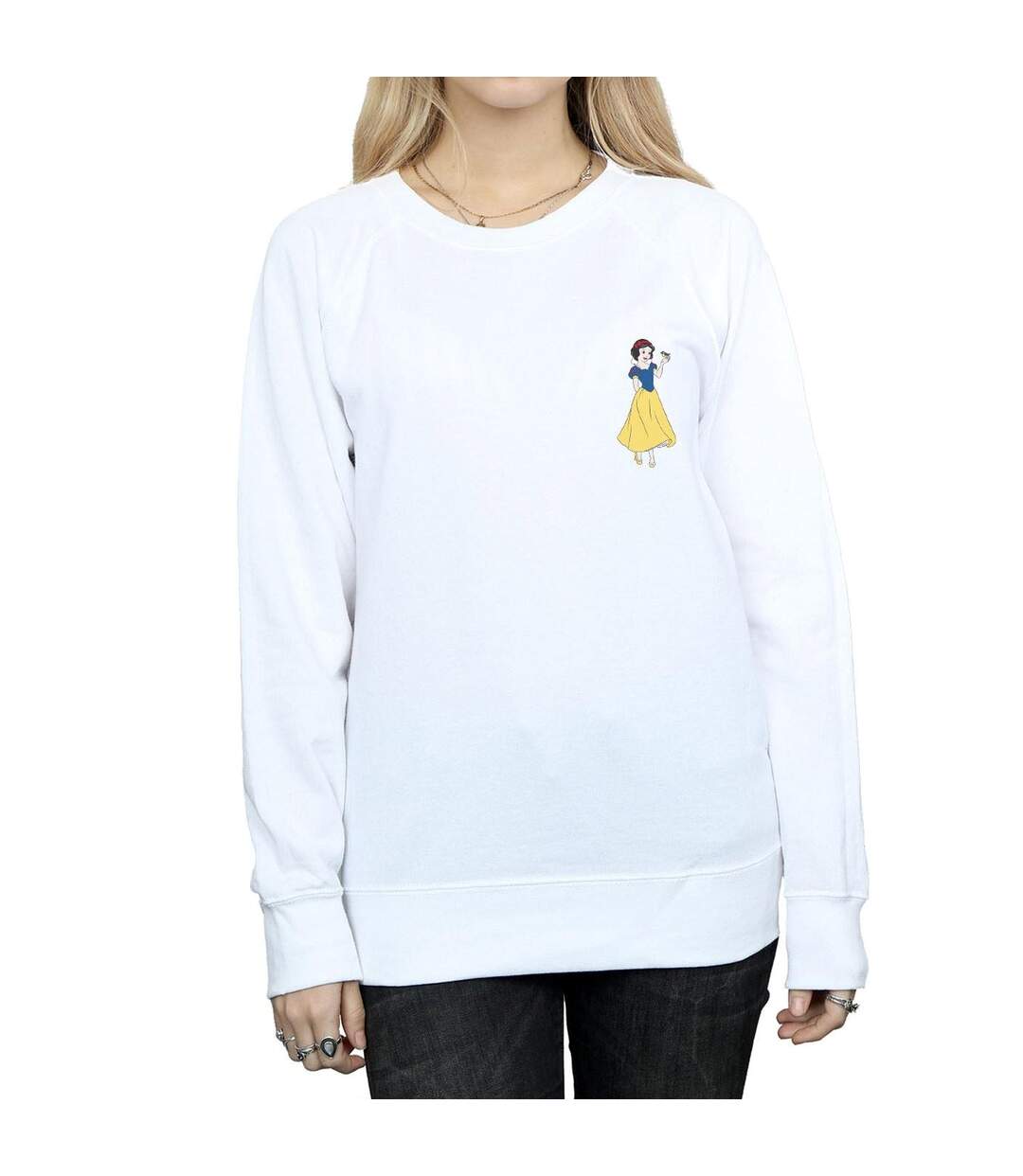 Disney Princess - Sweat SNOW WHITE CHEST - Femme (Blanc) - UTBI32806-3