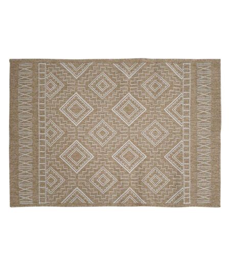 Tapis Tissé Plat Yucatan 120x170cm Naturel