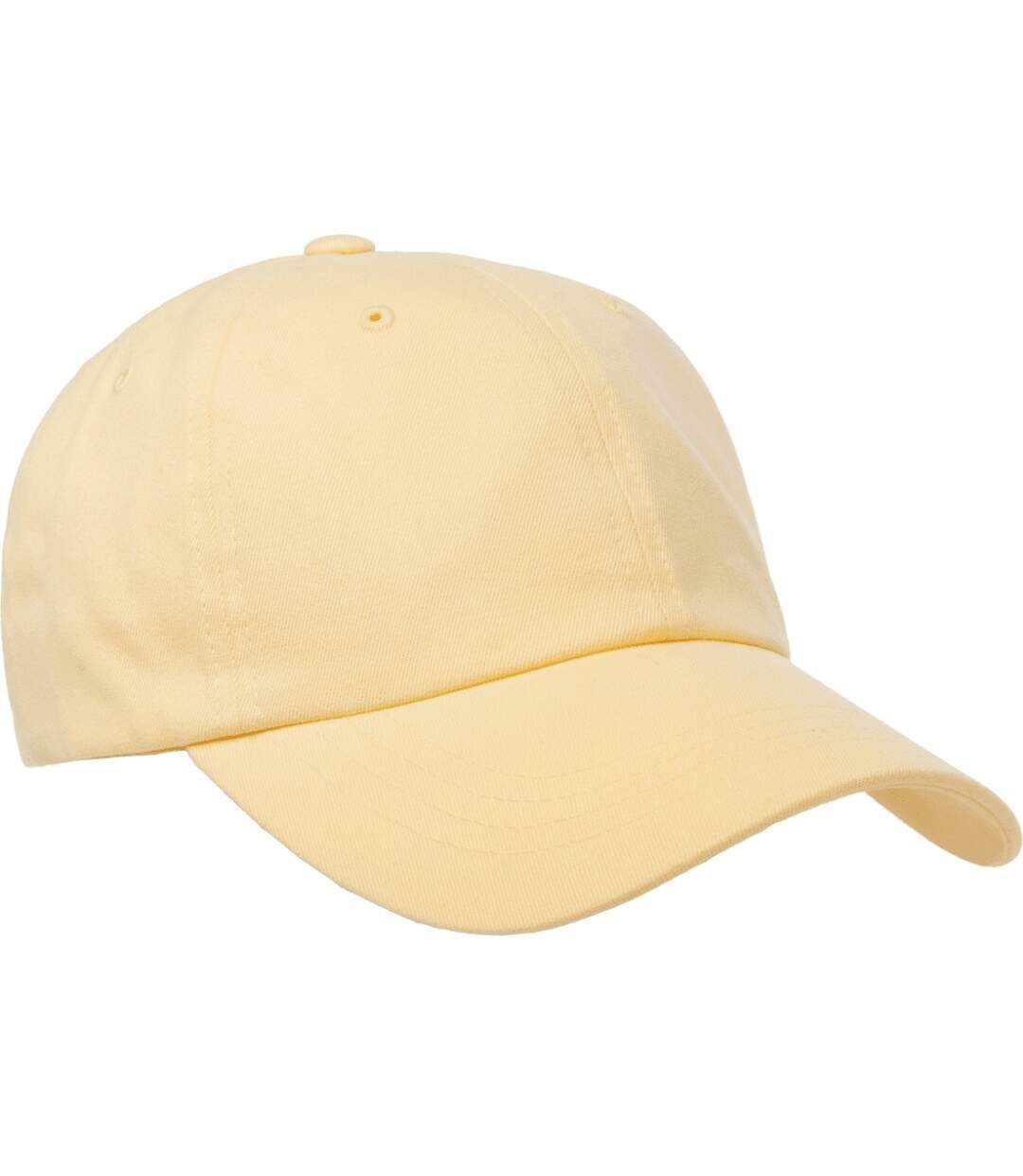 Casquette flexfit jaune Yupoong