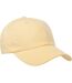 Flexfit By Yupoong Peached Cotton Twill Dad Cap (Yellow) - UTRW7578